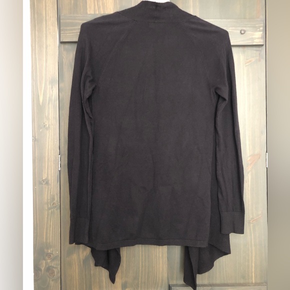 A.n.a black waterfall front cardigan - Picture 2 of 4